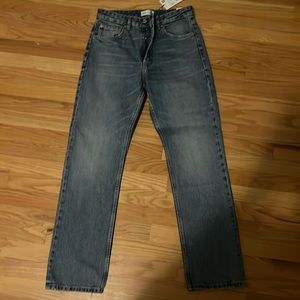 New Zara Jeans - Highrise, Straightfit